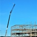 March 2024 barracks construction operations at Fort McCoy