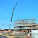 March 2024 barracks construction operations at Fort McCoy