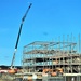 March 2024 barracks construction operations at Fort McCoy