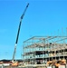 March 2024 barracks construction operations at Fort McCoy