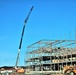 March 2024 barracks construction operations at Fort McCoy