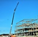 March 2024 barracks construction operations at Fort McCoy