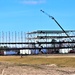 March 2024 barracks construction operations at Fort McCoy