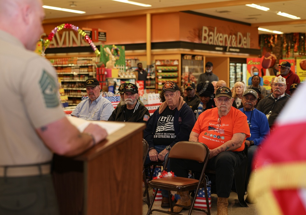 Quantico Commissary hosts Vietnam Veterans Day Ceremony