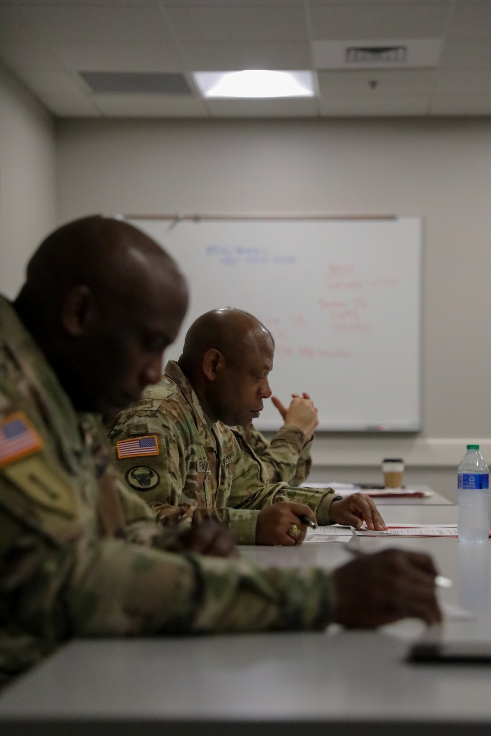 Reserve Soldiers Compete in a Board for 2024 Best Warrior Competition