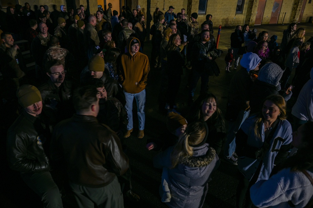 The 92nd Air Refueling Wing welcomes back deployed Airmen