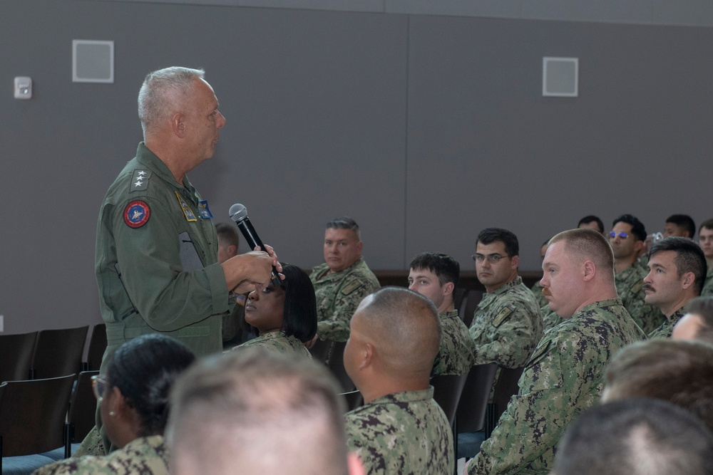 VADM Cheever visits NAWS China Lake