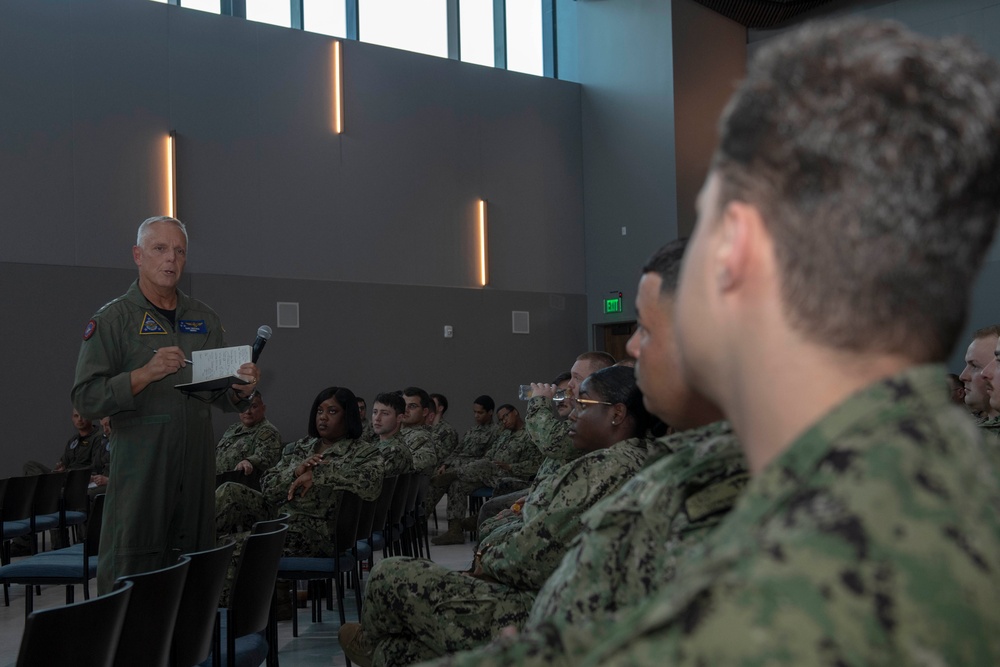 VADM Cheever visits NAWS China Lake