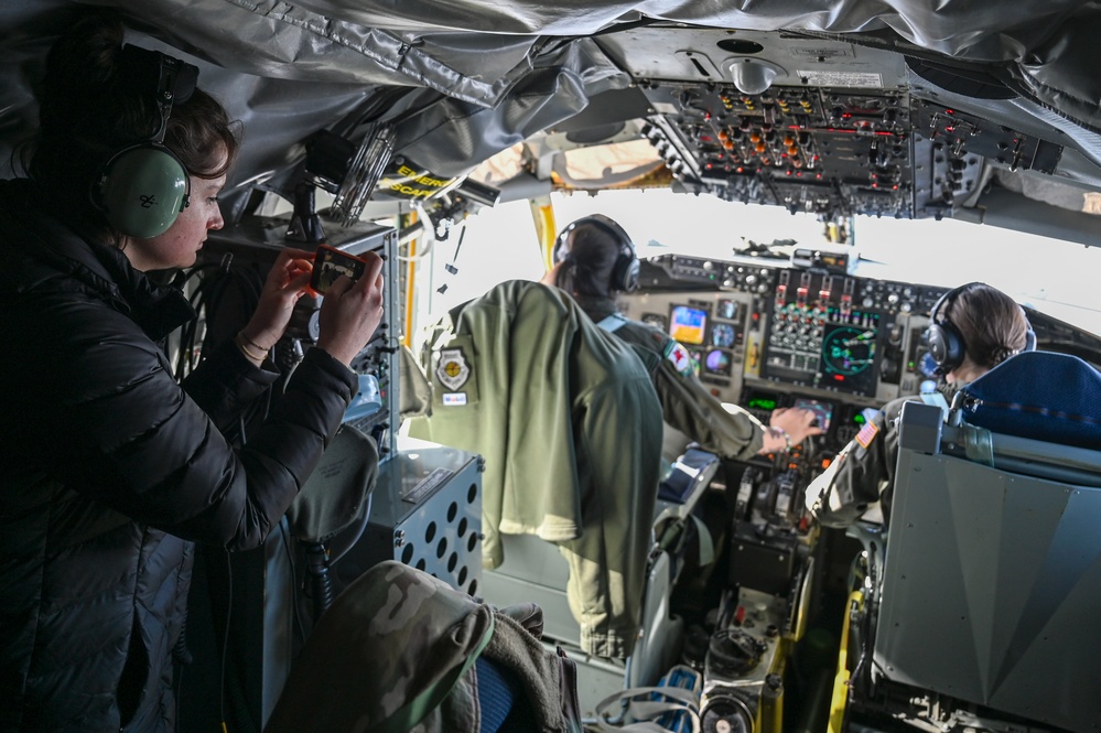 International Women's Day flight