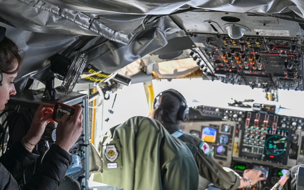 International Women's Day flight
