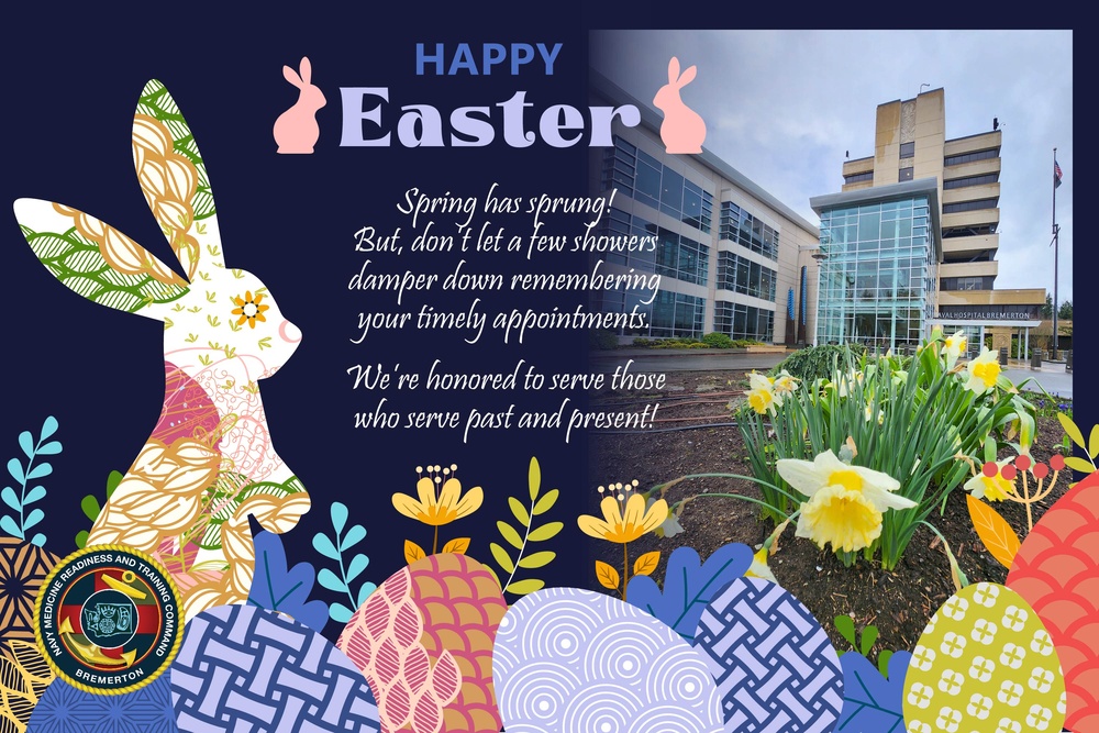 Happy Easter from Naval Hospital Bremerton