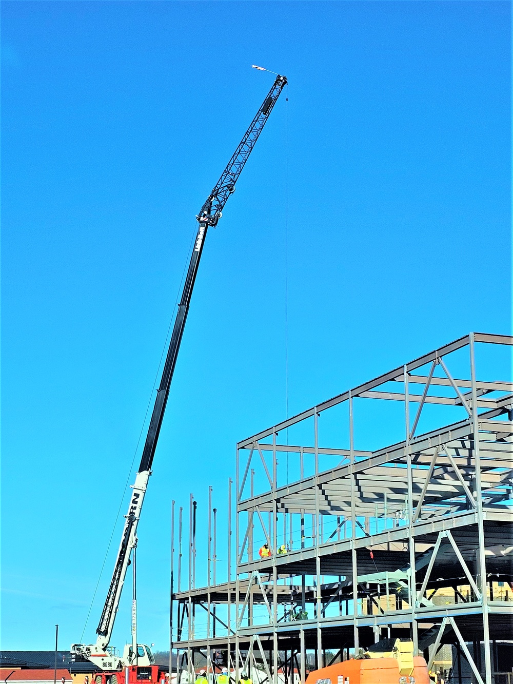 Contractors continue making progress on newest barracks construction project at Fort McCoy