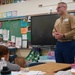 Marine Corps Security Force Regiment (MCSFR) supports career day event in Newport News, Virginia