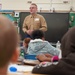 Marine Corps Security Force Regiment (MCSFR) supports career day event in Newport News, Virginia