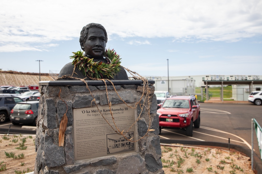 Temporary King Kamehameha III Elementary School Campus Dedicated March 25.