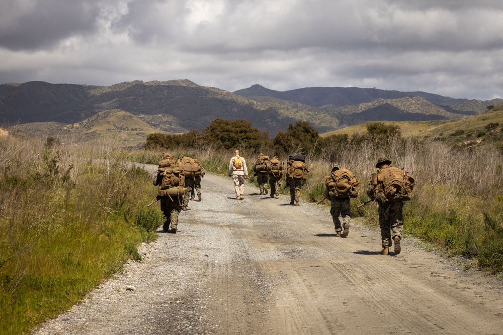 Marines with 1st MARDIV compete in squad competition