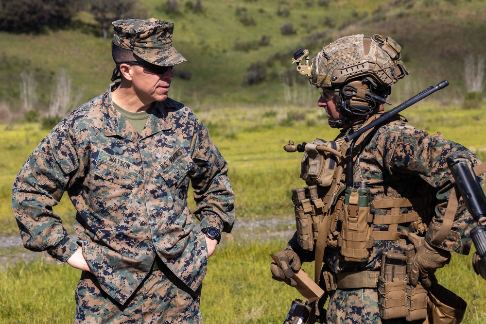 2nd Bn., 1st Marines competes in 1st MARDIV squad competition