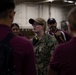 NJROTC Tour on the USS Tripoli