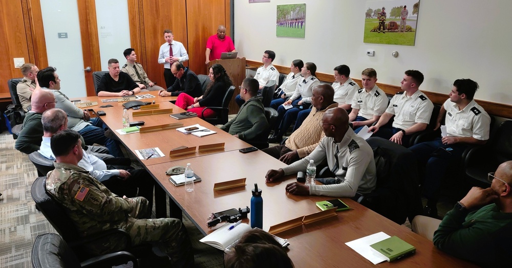 Army Cadets Briefed on Fort Hamilton Garrison Services
