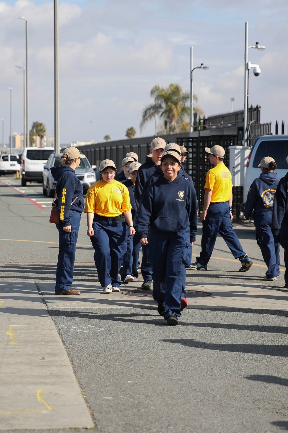 NJROTC Tour on USS Tripoli