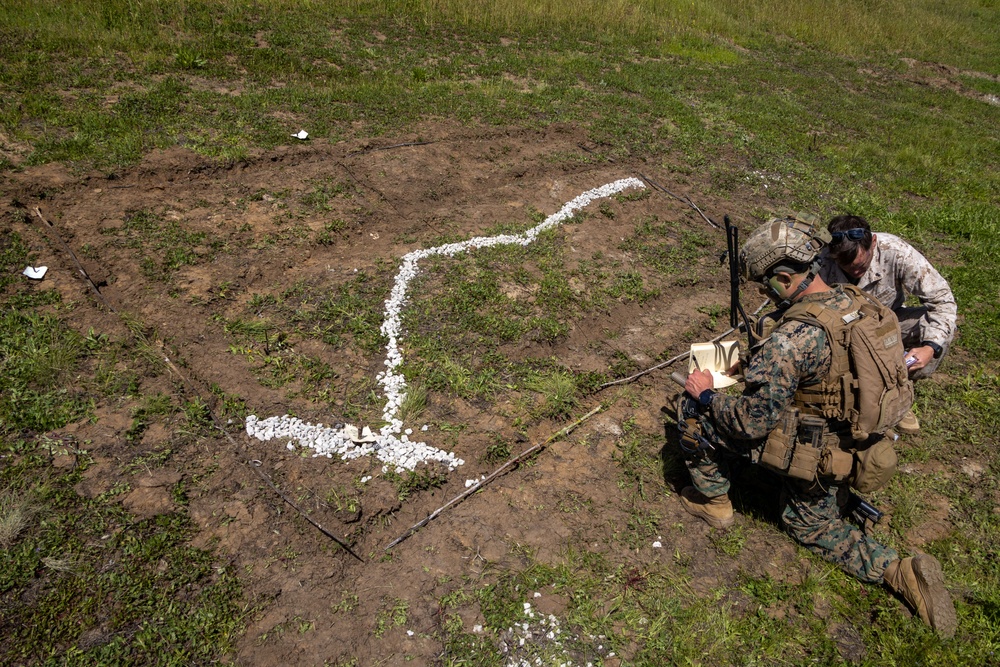 2nd Bn., 1st Marines competes in 1st MARDIV squad competition