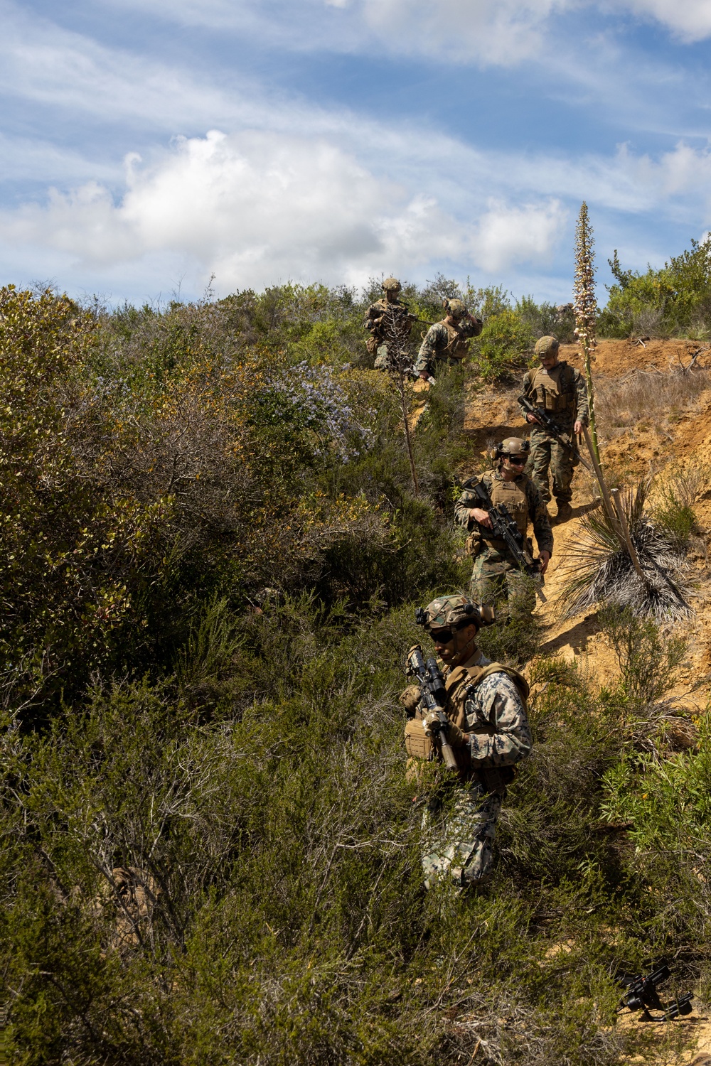 2nd Bn., 1st Marines competes in 1st MARDIV squad competition