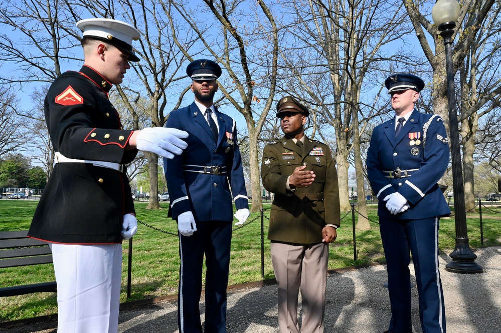 National Vietnam War Veterans Day wreath-laying ceremony