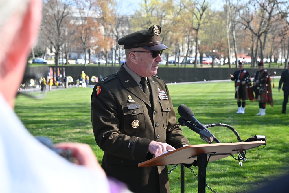 National Vietnam War Veterans Day wreath-laying ceremony