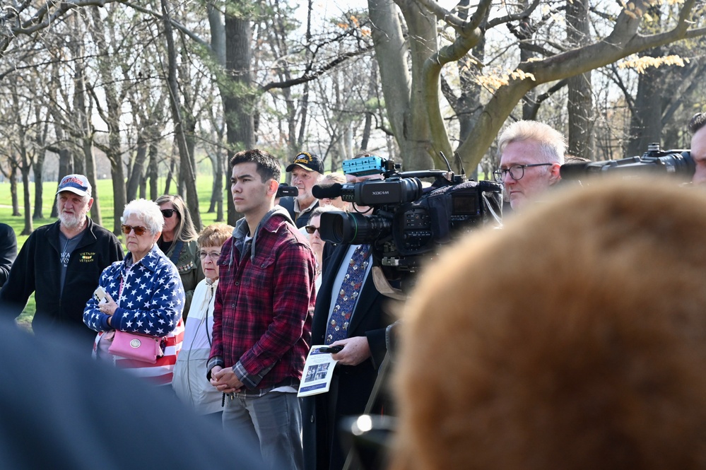 National Vietnam War Veterans Day wreath-laying ceremony