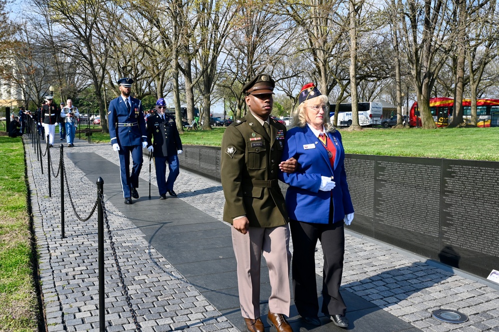 National Vietnam War Veterans Day wreath-laying ceremony