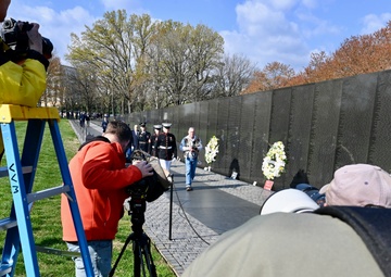 National Vietnam War Veterans Day wreath-laying ceremony