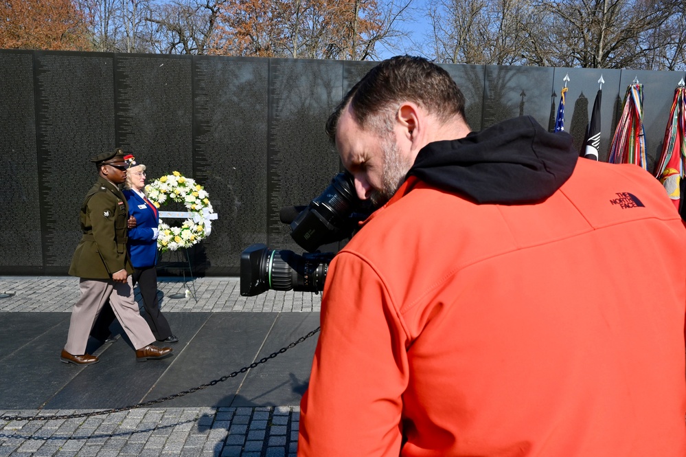 National Vietnam War Veterans Day wreath-laying ceremony