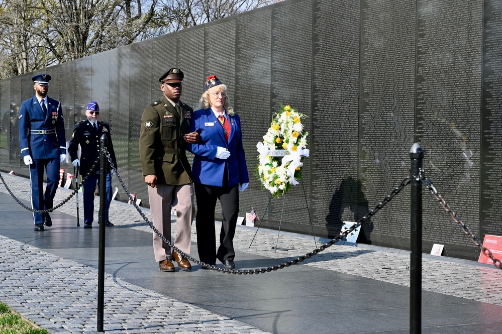 National Vietnam War Veterans Day wreath-laying ceremony