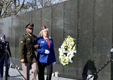 National Vietnam War Veterans Day wreath-laying ceremony