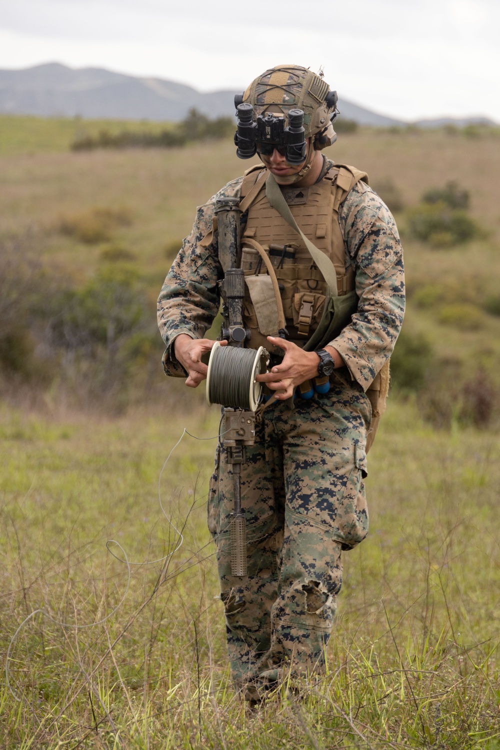 2nd Bn., 1st Marines competes in 1st MARDIV squad competition