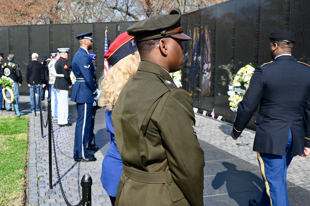 National Vietnam War Veterans Day wreath-laying ceremony