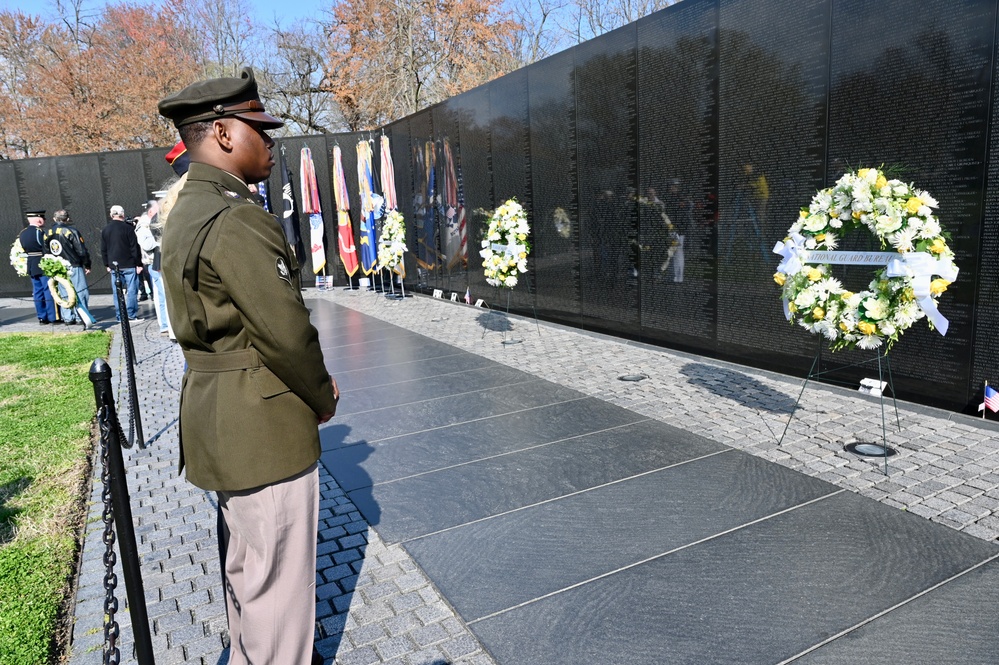 National Vietnam War Veterans Day wreath-laying ceremony