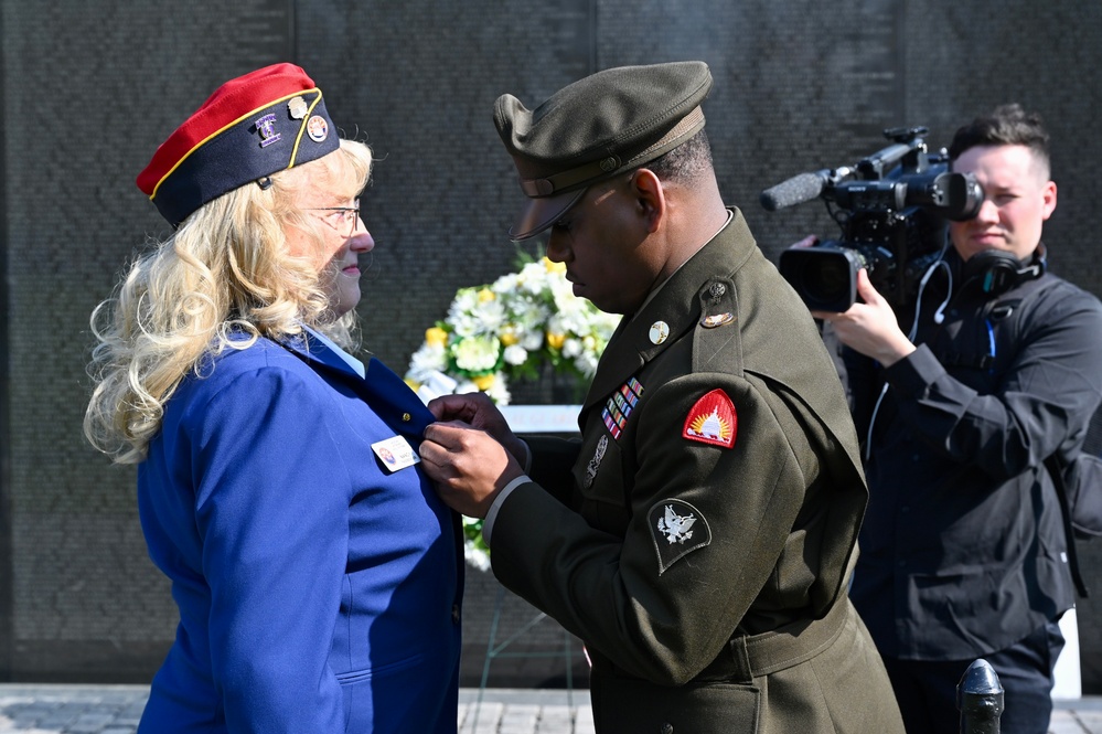 National Vietnam War Veterans Day wreath-laying ceremony