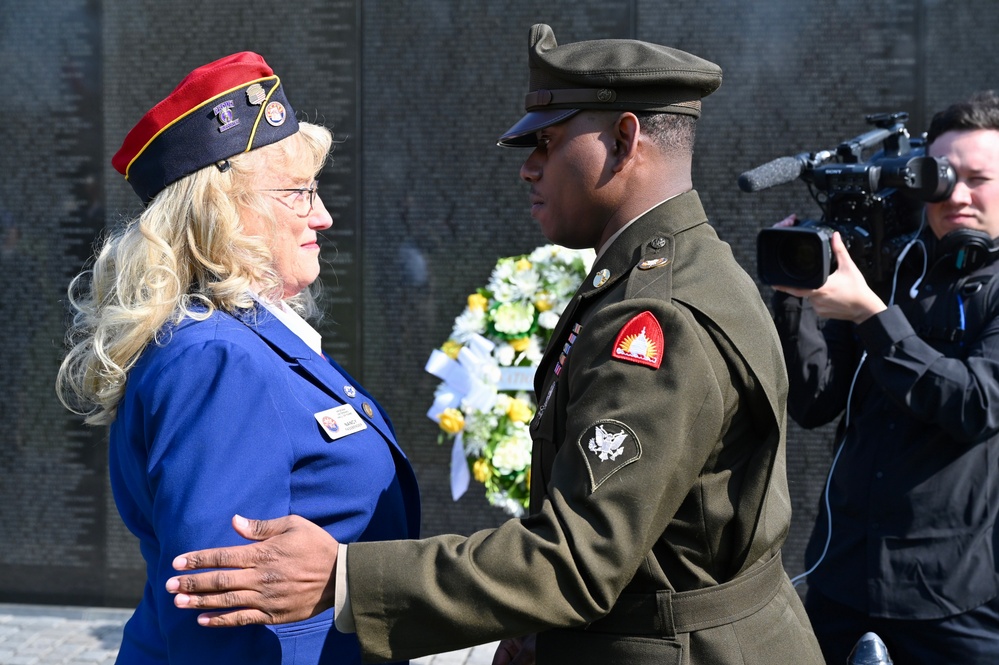 National Vietnam War Veterans Day wreath-laying ceremony