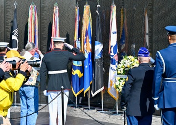 National Vietnam War Veterans Day wreath-laying ceremony