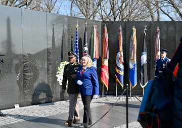 National Vietnam War Veterans Day wreath-laying ceremony