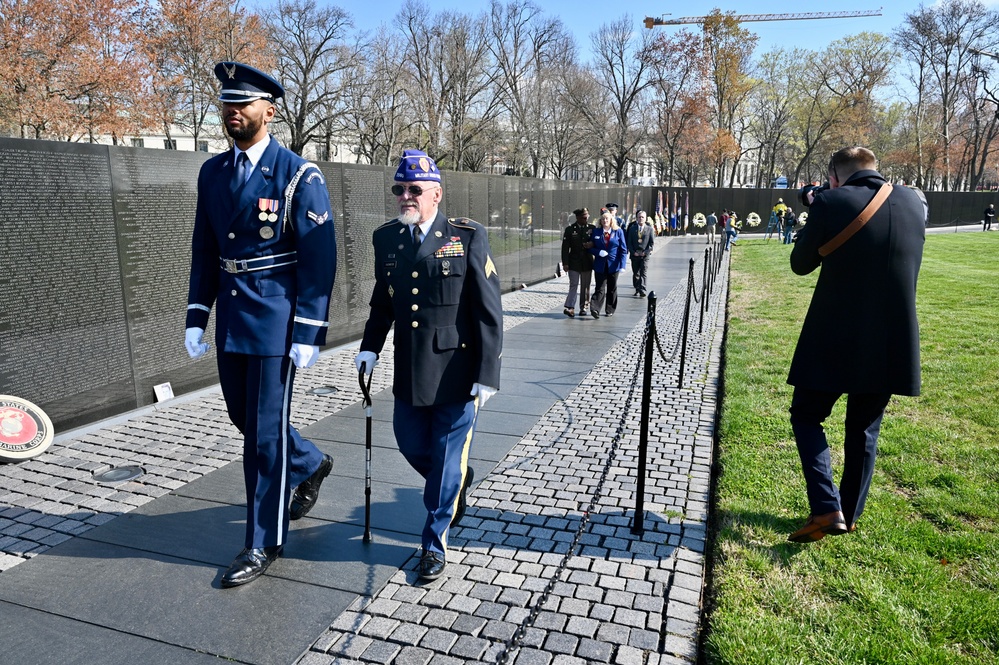 National Vietnam War Veterans Day wreath-laying ceremony