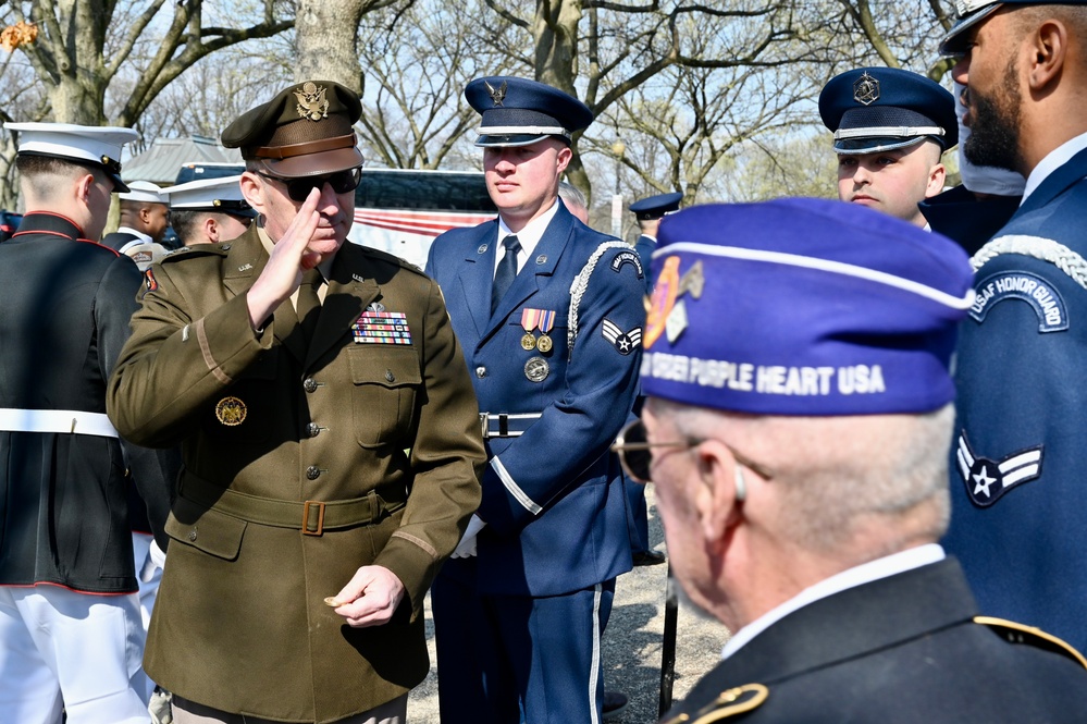 National Vietnam War Veterans Day wreath-laying ceremony