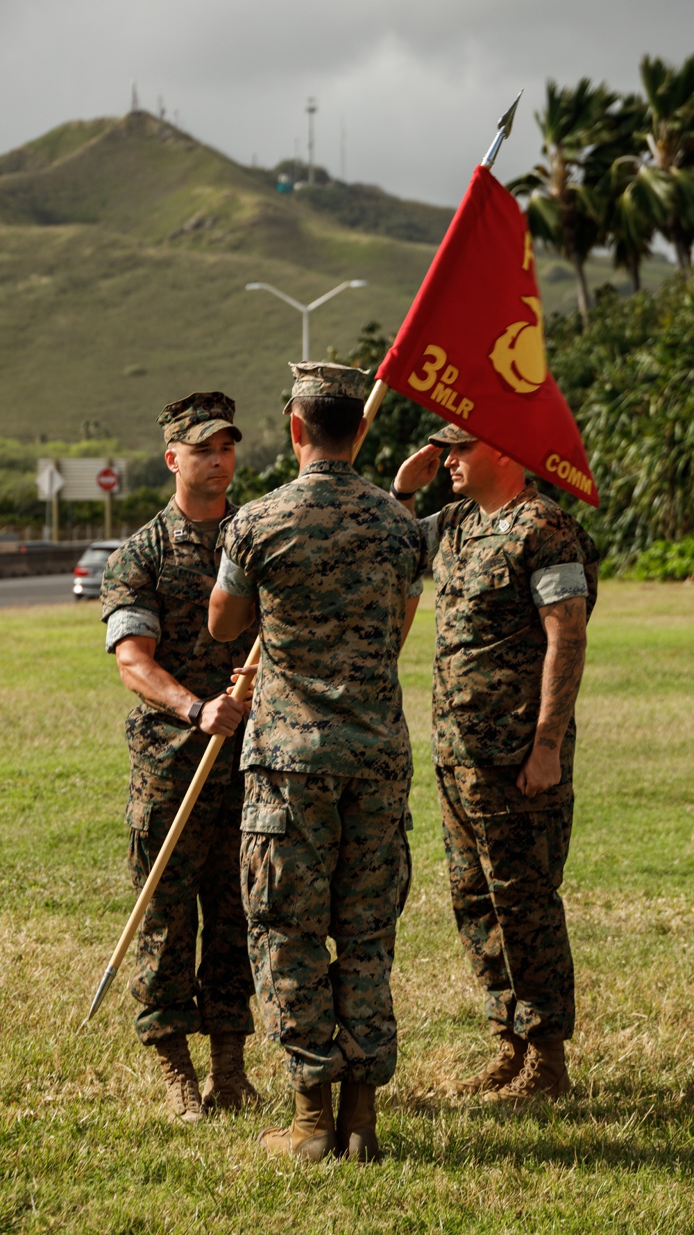 Comm Co Change of Command