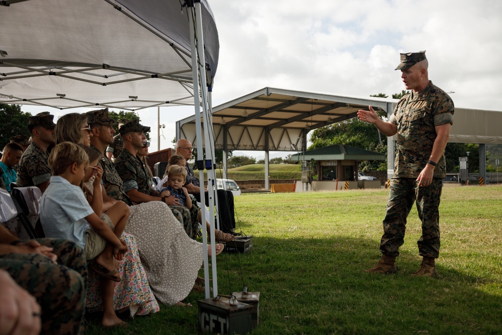 Comm Co Change of Command