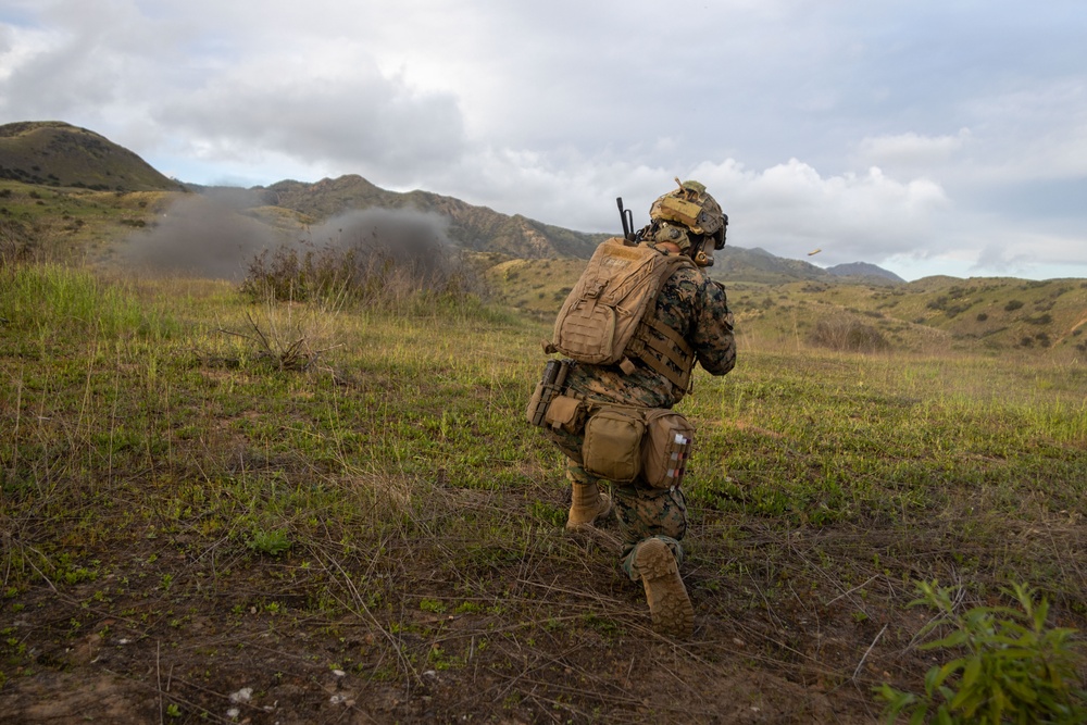 2nd Bn., 1st Marines competes in 1st MARDIV squad competition