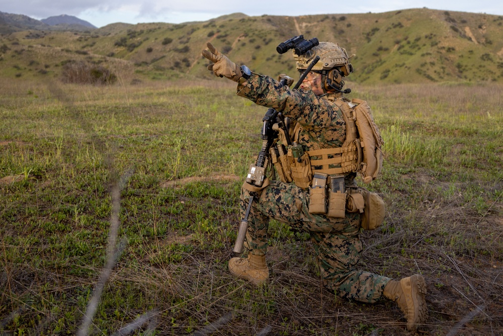 2nd Bn., 1st Marines competes in 1st MARDIV squad competition