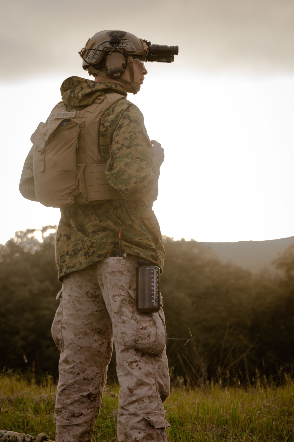 Marines with 1st MARDIV compete in squad competition