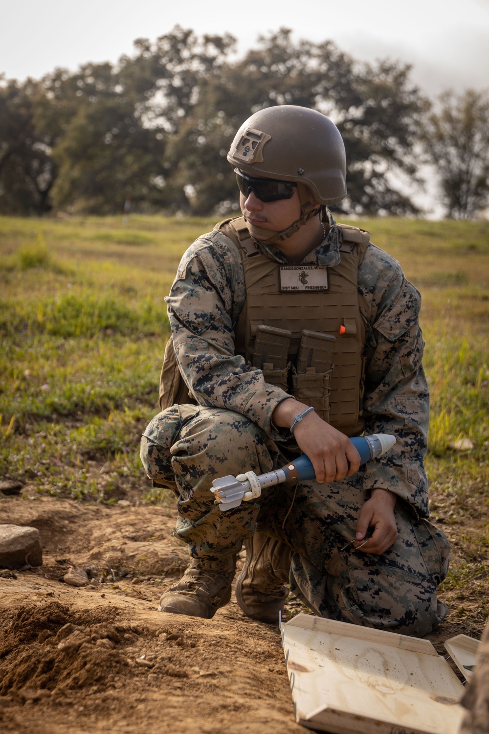 Marines with 1st MARDIV compete in squad competition