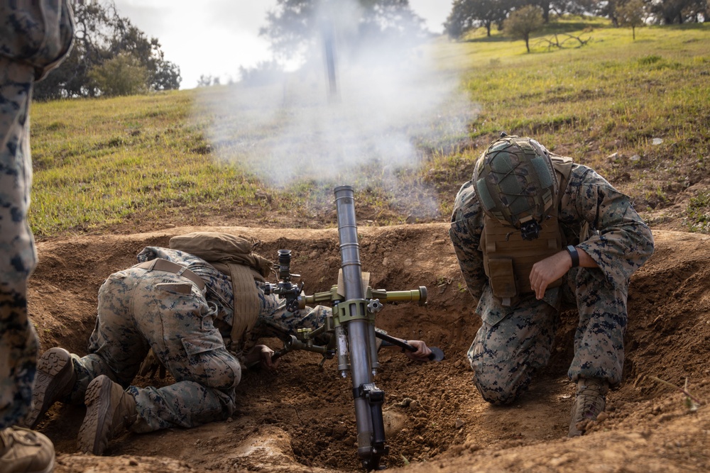 Marines with 1st MARDIV compete in squad competition